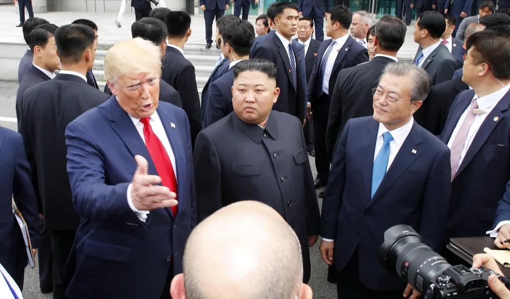 Spotkanie Donalda Trumpa i Kim Dzong Una Spotkanie Donalda Trumpa i Kim Dzong Una