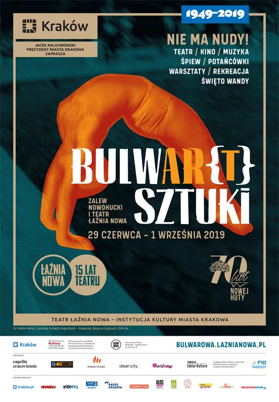 Bulwar[t] Sztuki 2019 – ponad 150 wydarzeń nad Zalewem Nowohuckim