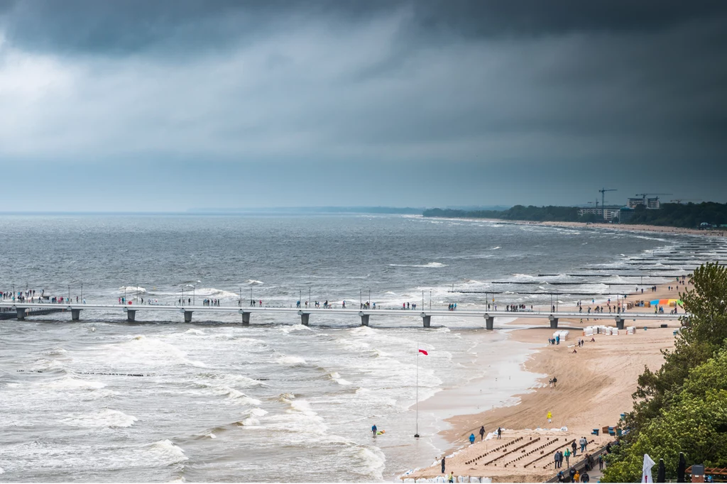 Plaża w Kołobrzegu