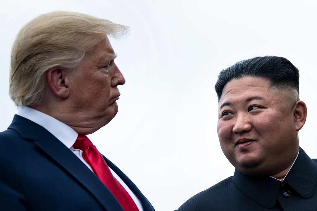 Donald Trump i Kim Dzong Un Donald Trump i Kim Dzong Un