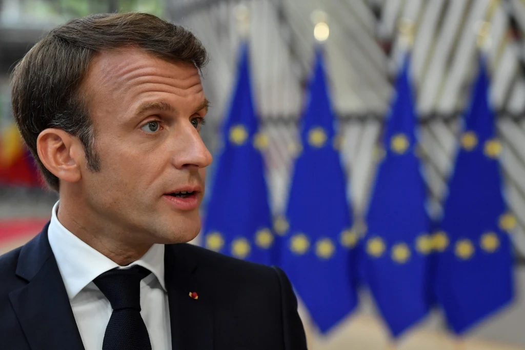 Prezydent Francji Emmanuel Macron krytykuje porażkę szczytu UE