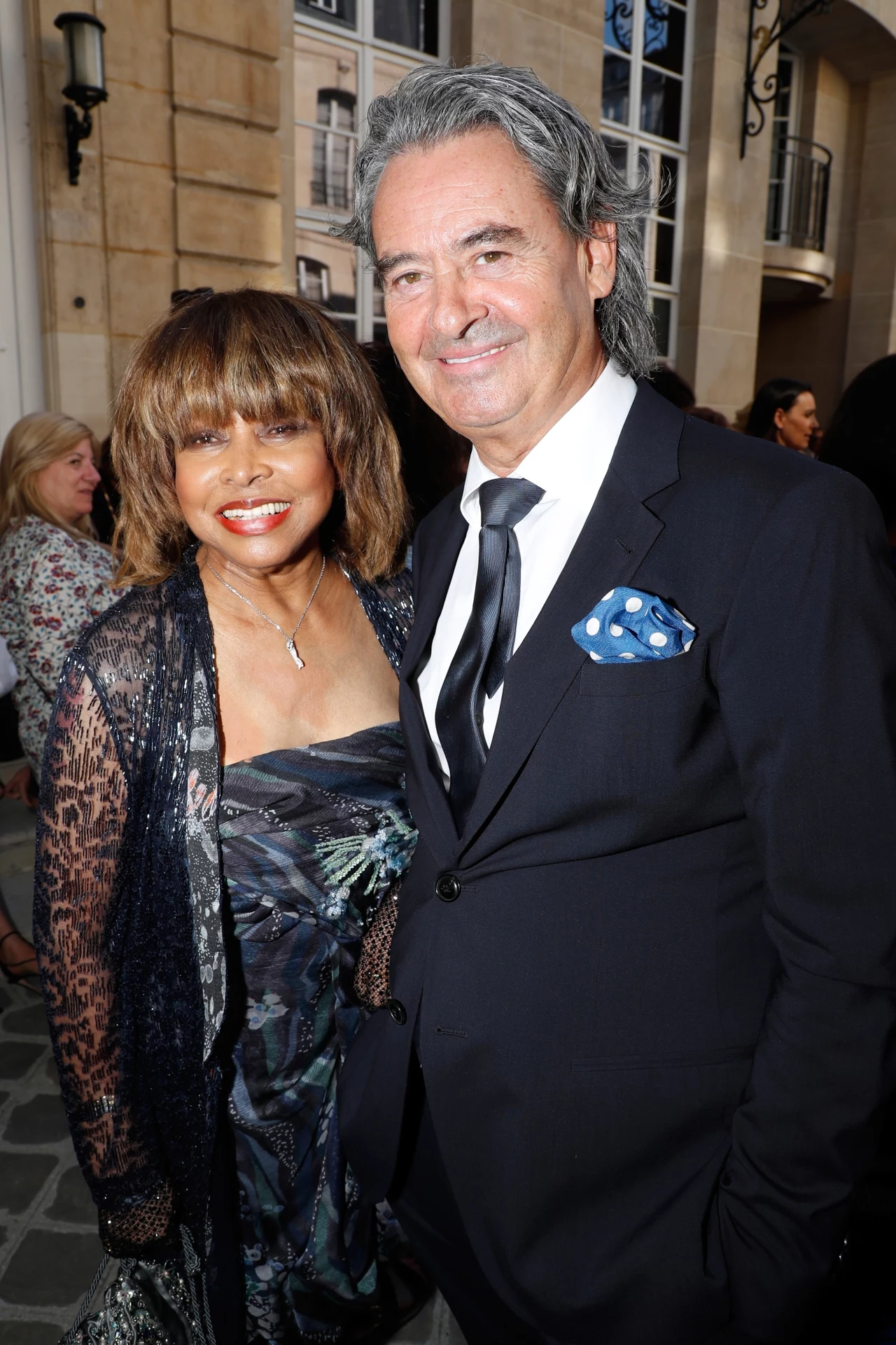 Tina Turner z mężem Erwinem Bachem Tina Turner z mężem Erwinem Bachem