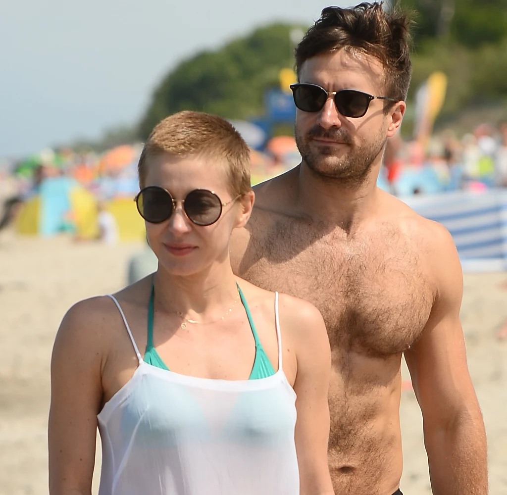 Katarzyna Warnke i Piotr Stramowski