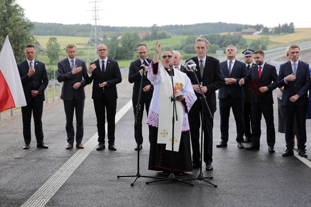 Uroczyste otwarcie drogi...