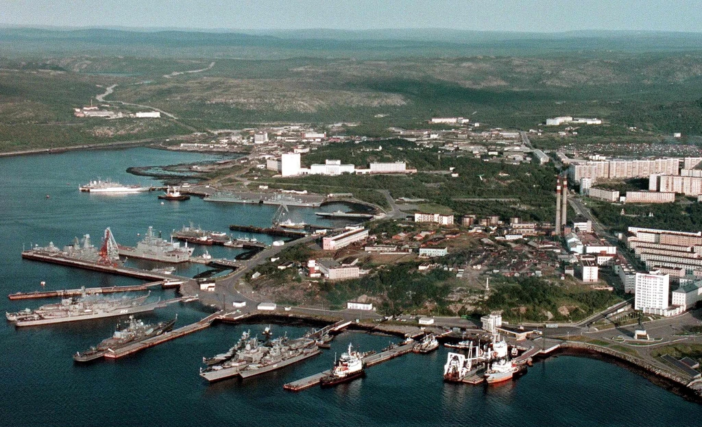 Baza marynarki wojennej w Siewieromorsku Baza marynarki wojennej w Siewieromorsku