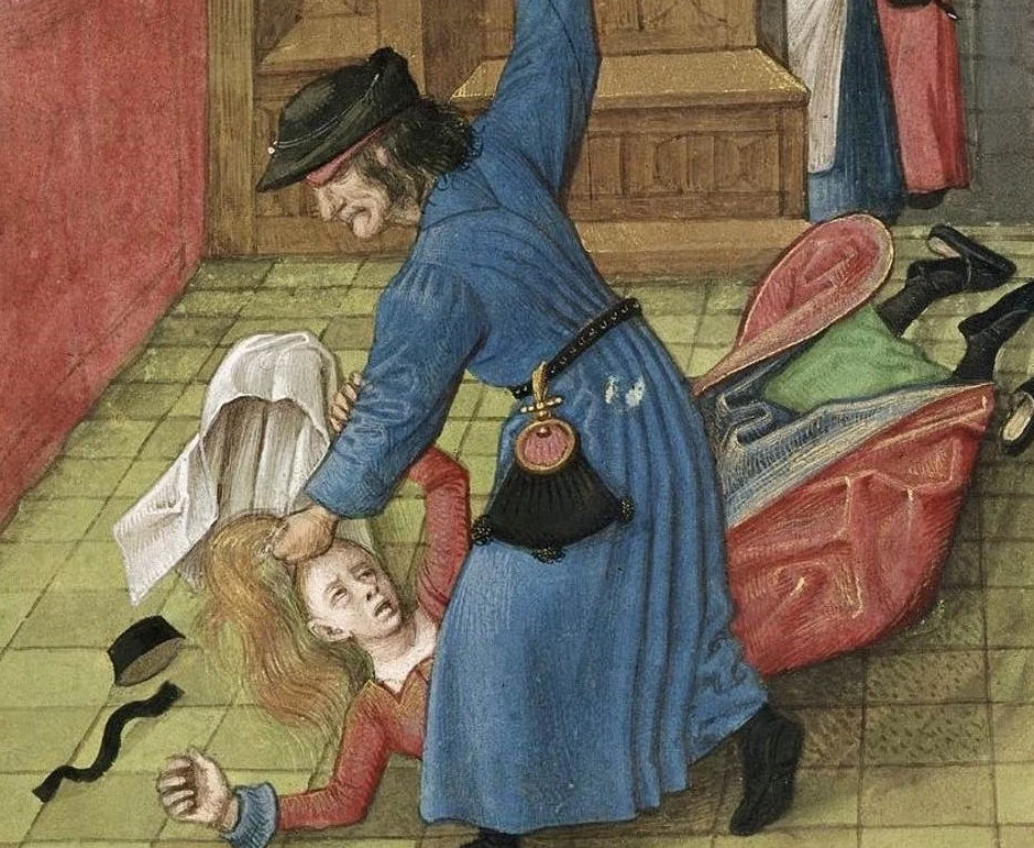 Konsekwencje zdrady były dla średniowiecznych kobiet bardzo dotkliwe… (domena publiczna)