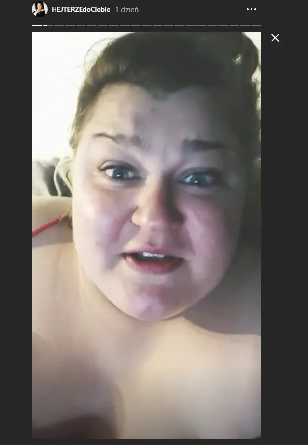 Apel Dominiki Gwit można obejrzeć na jej Instagramie