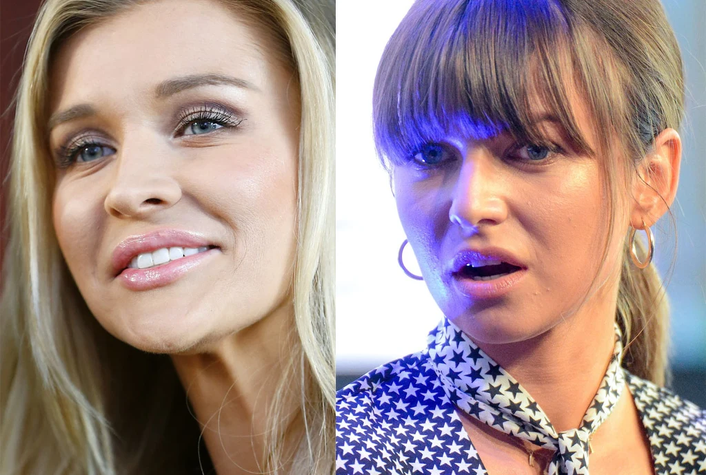 Joanna Krupa i Anna Lewandowska fot. Tadeusz Wypych/Reporter