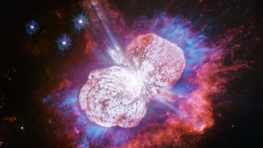 Nowe zdjęcie Eta Carinae w ultrafiolecie