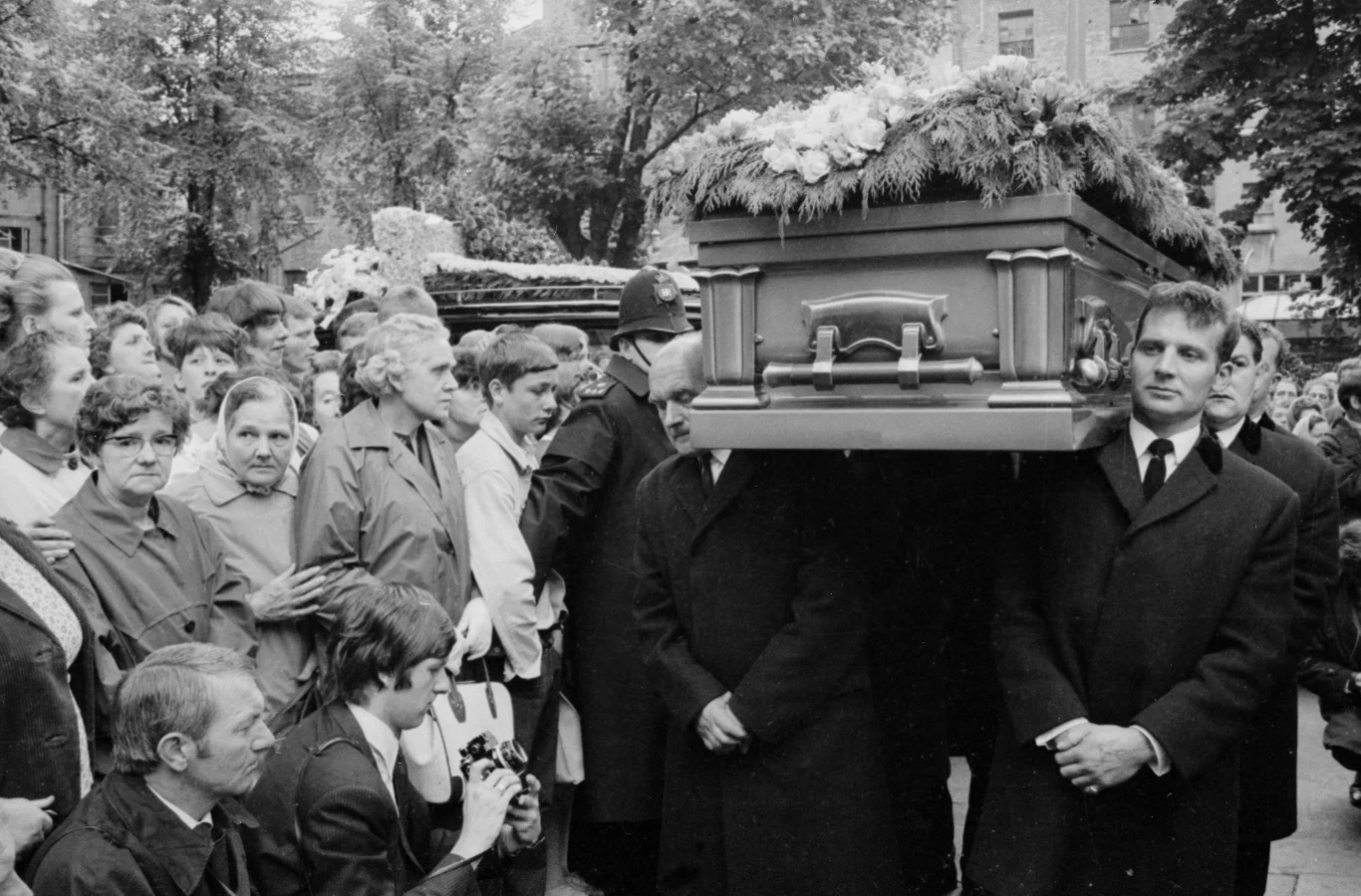 W nocy z 2 na 3 lipca 1969 r. Brian Jones został znaleziony w basenie w Cotchford Farm. Dziewczyna gitarzysty, Szwedka Anna Wohlin była przekonana, że jej chłopak jeszcze żył, gdy został wyciągnięty z wody. Wezwani na miejsce ratownicy stwierdzili jednak zgon. Pogrzeb odbył się 10 lipca 1969 r. na cmentarzu Cheltenham. W ostatnim pożegnaniu muzyka uczestniczyli tylko dwaj jego koledzy z The Rolling Stones: Charlie Watts i Bill Wyman. Mick Jagger w tym czasie podróżował wraz z Marianne Faithfull do Australii. Wokalista przekonywał, że ich kontrakty nie pozwalały im opóźnić podróży. "Nie wiedziałem zbyt wiele na temat jego uzależnienia od narkotyków. Nikt nie zdawał sobie sprawy z zagrożenia" - mówił Jagger po latach, dodając, że nie czuje się winny śmierci Briana Jonesa.