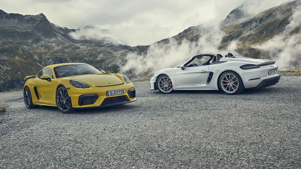 Porsche 718 Cayman GT4 i Spyder