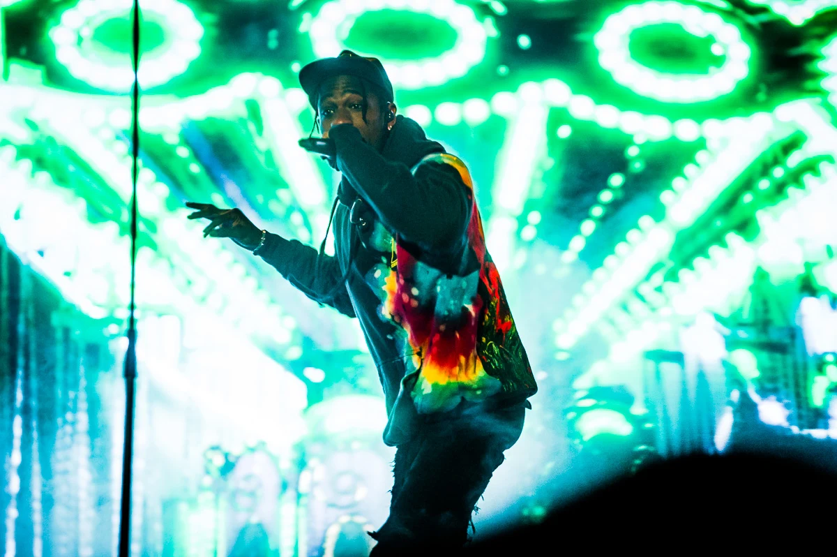 Travis Scott na Open'er Festival