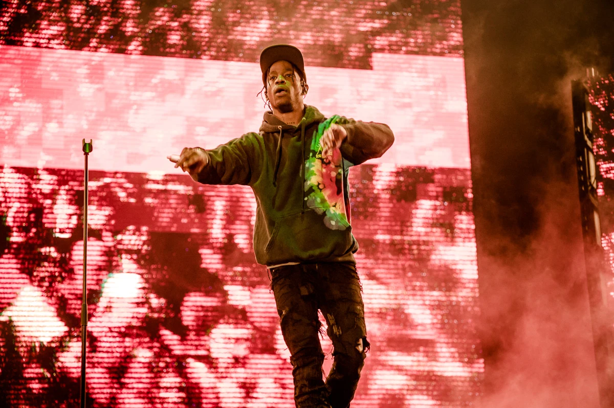 Travis Scott na Open'er Festival