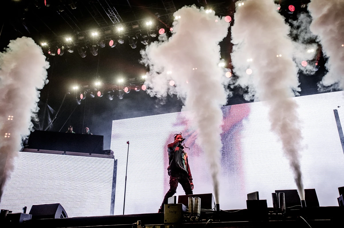 Travis Scott na Open'er Festival