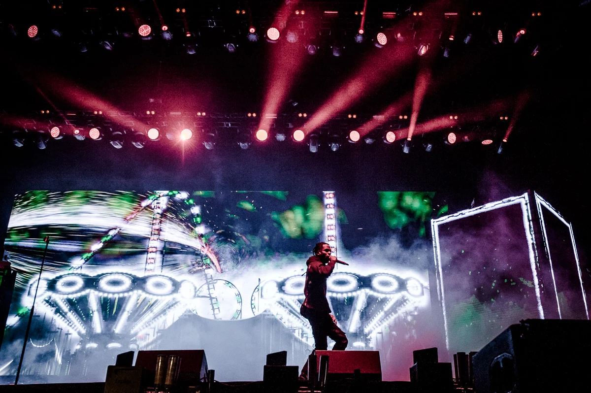 Travis Scott na Open'er Festival