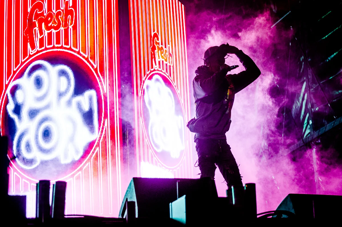 Travis Scott na Open'er Festival