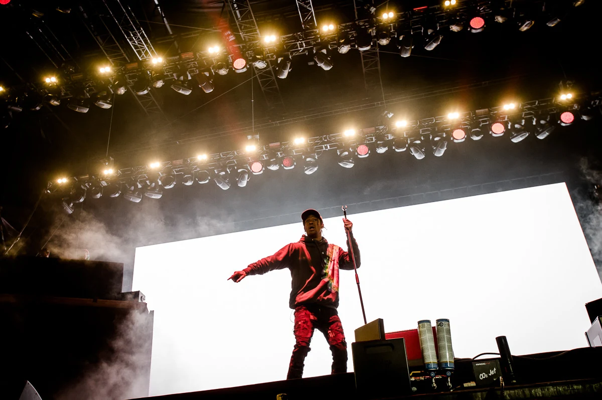 Travis Scott na Open'er Festival