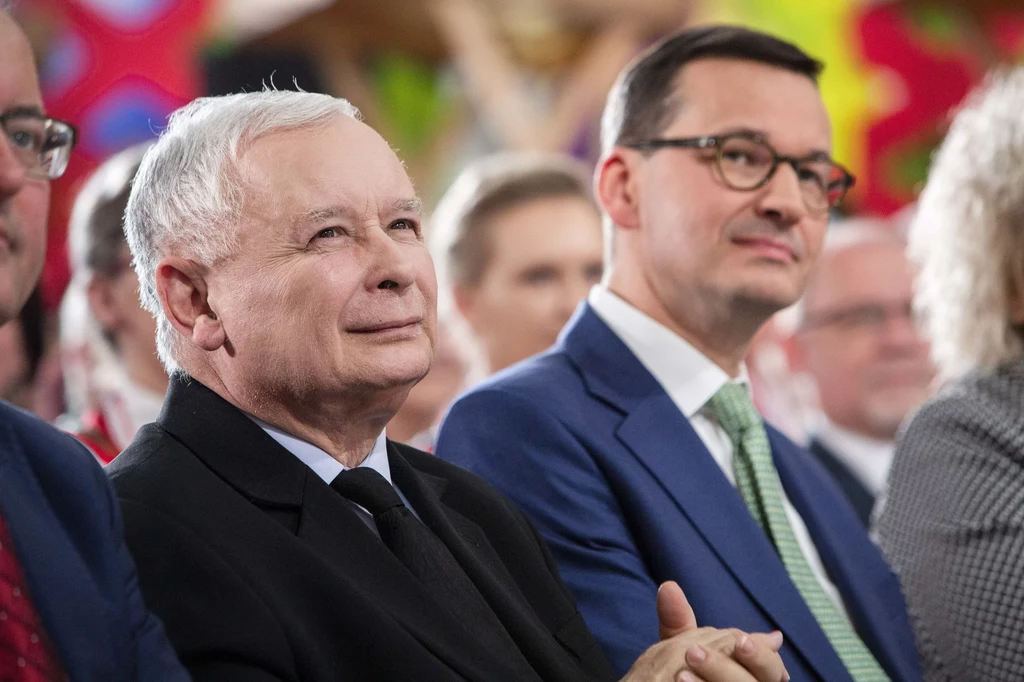 Jarosław Kaczyński jest zadowolony z efektu wizyty Mateusza Morawieckiego w Brukseli