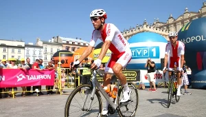 Karol Domagalski podczas Tour de Pologne