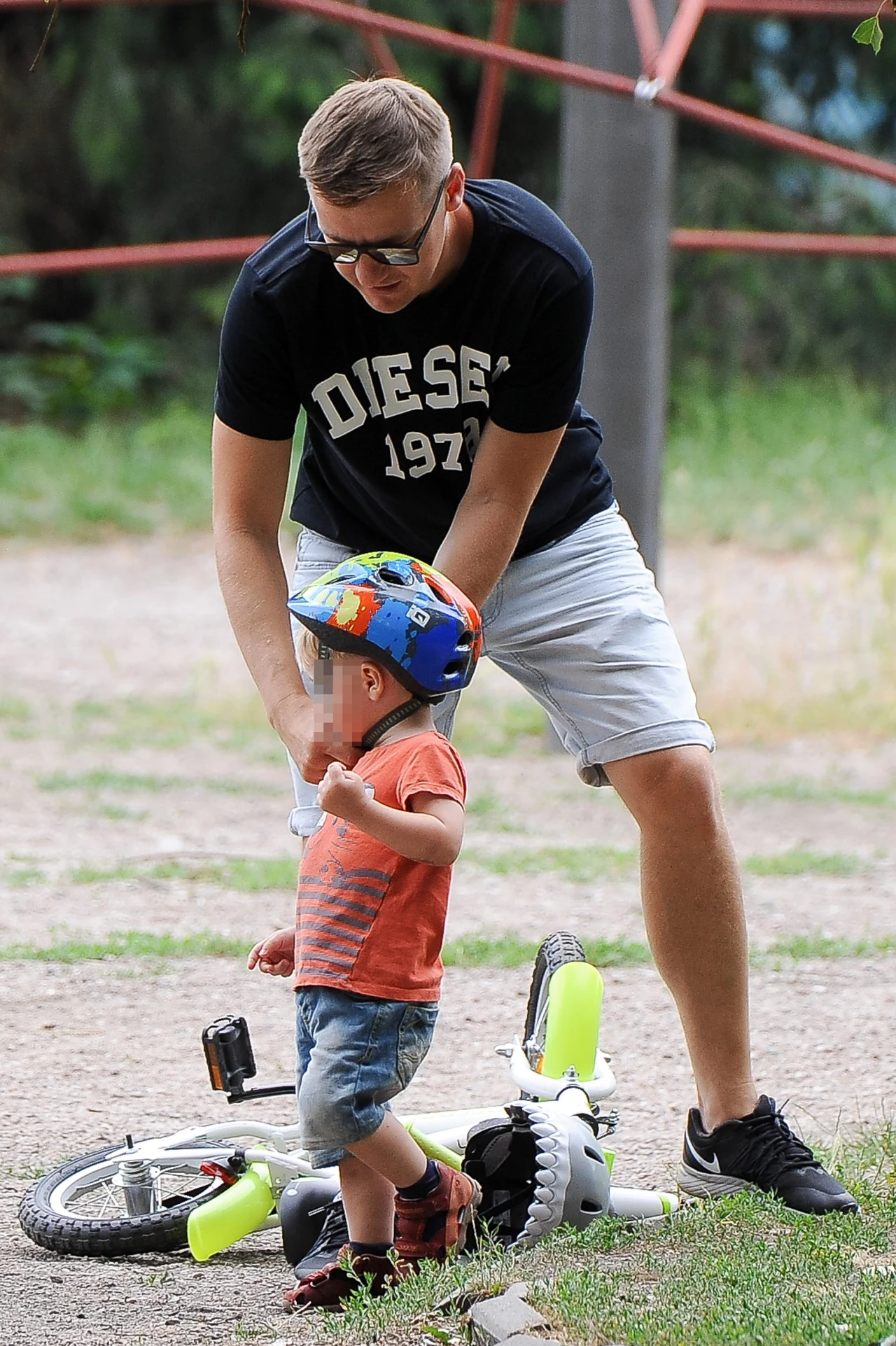 Marcin Mroczek z rodziną Marcin Mroczek z rodziną