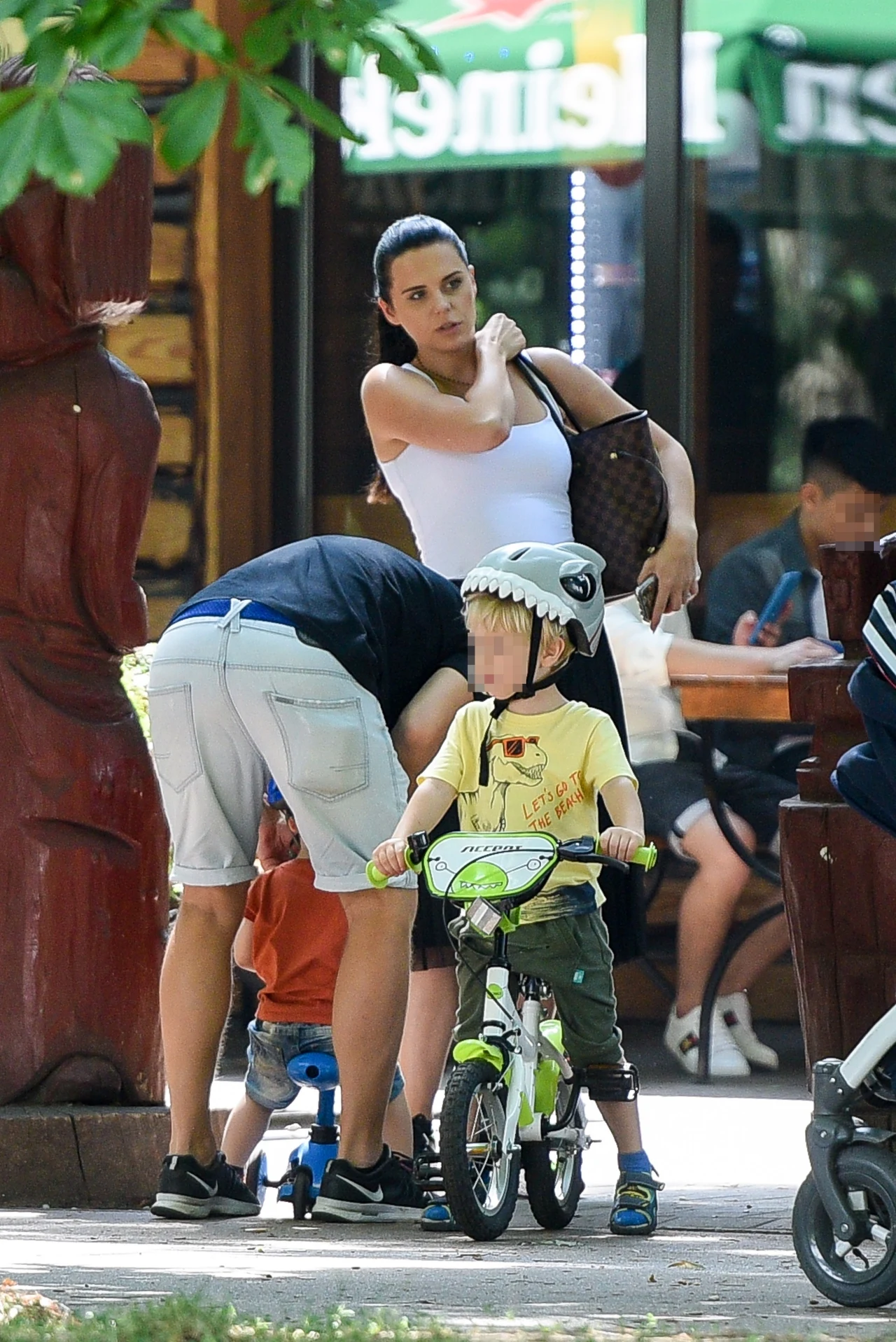 Marcin Mroczek z rodziną Marcin Mroczek z rodziną