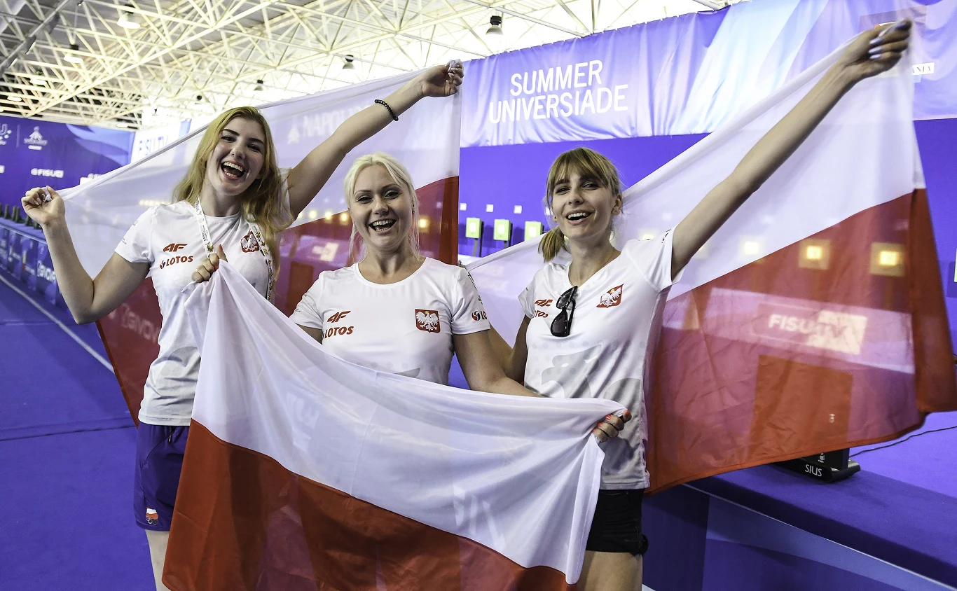 Od lewej: Natalia Kochańska, Aneta Stankiewicz i Katarzyna Komorowska