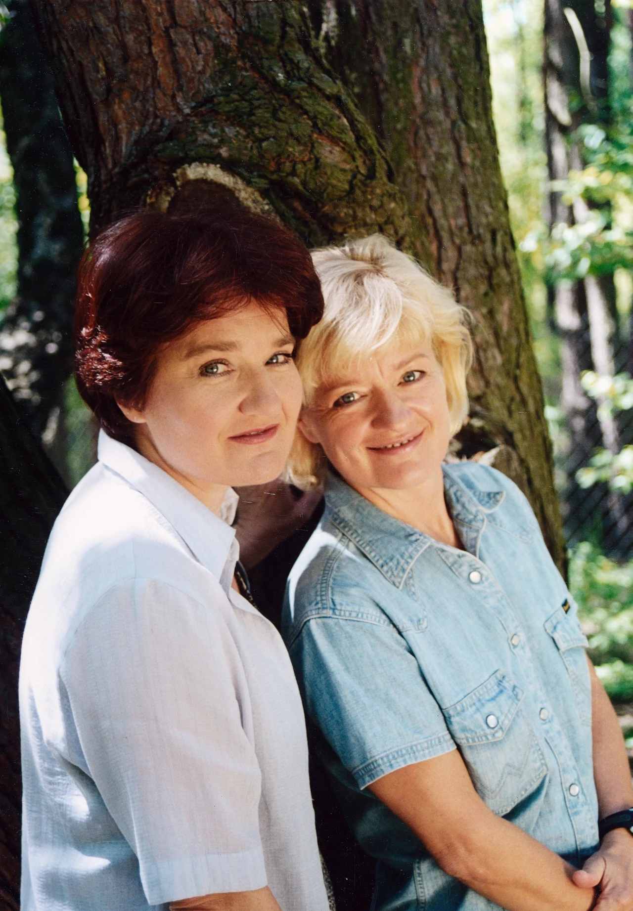 Maria i Barbara Winiarskie, 2001 rok Maria i Barbara Winiarskie, 2001 rok