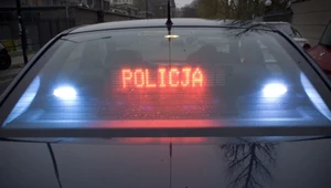 Udawał policję i trafił... nieoznakowany radiowóz