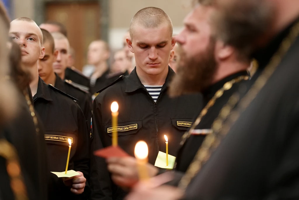 4 lipca, Kronsztad. Msza w intencji zmarłych żołnierzy