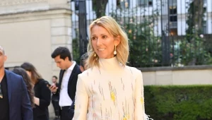 Celine Dion podczas Paris Fashion Week haute couture