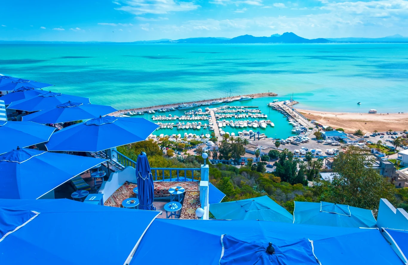 Sidi Bou Said, jedno z najbardziej malowniczych miejsc w Tunezji