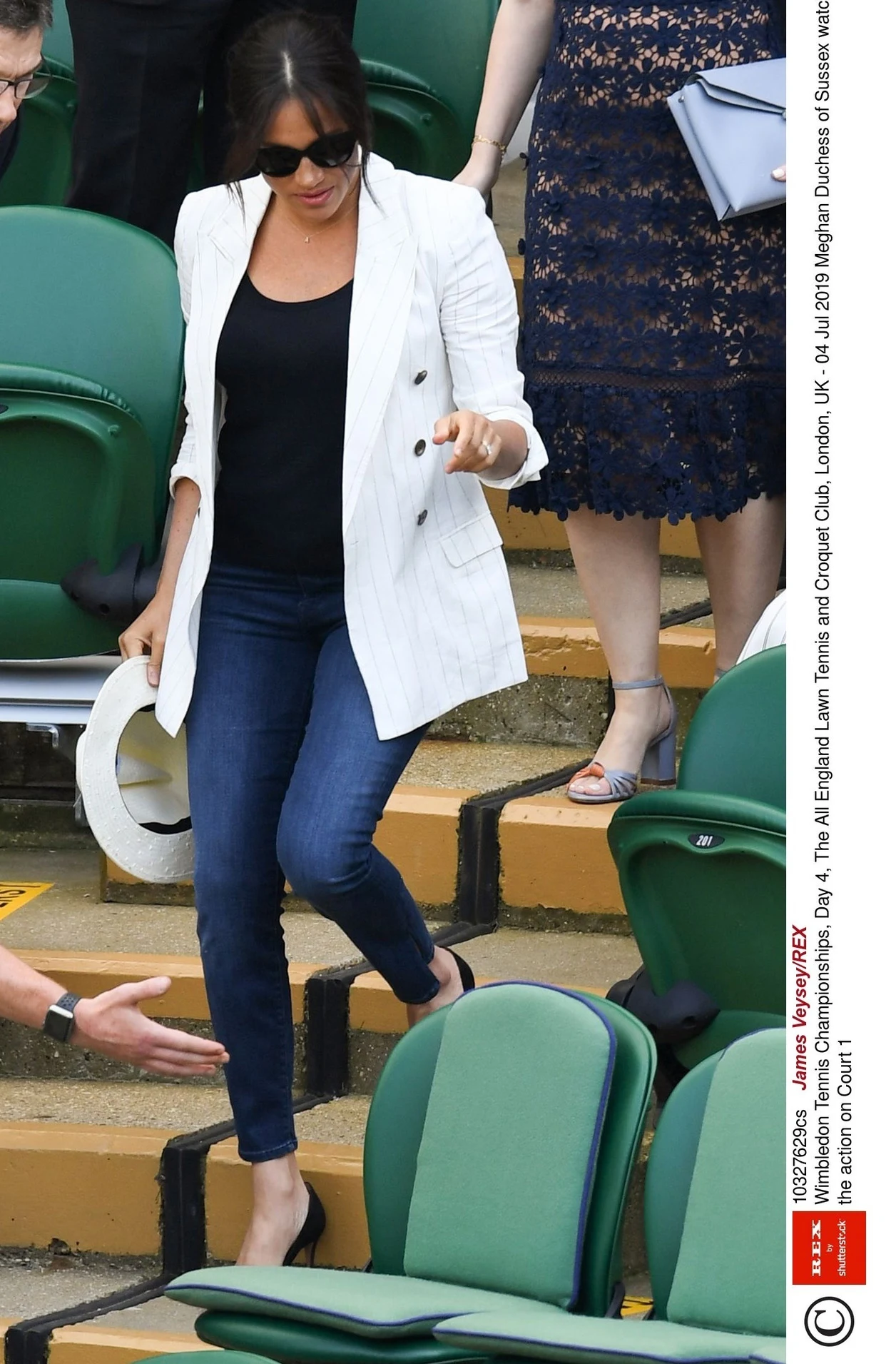 Meghan na Wimbledonie