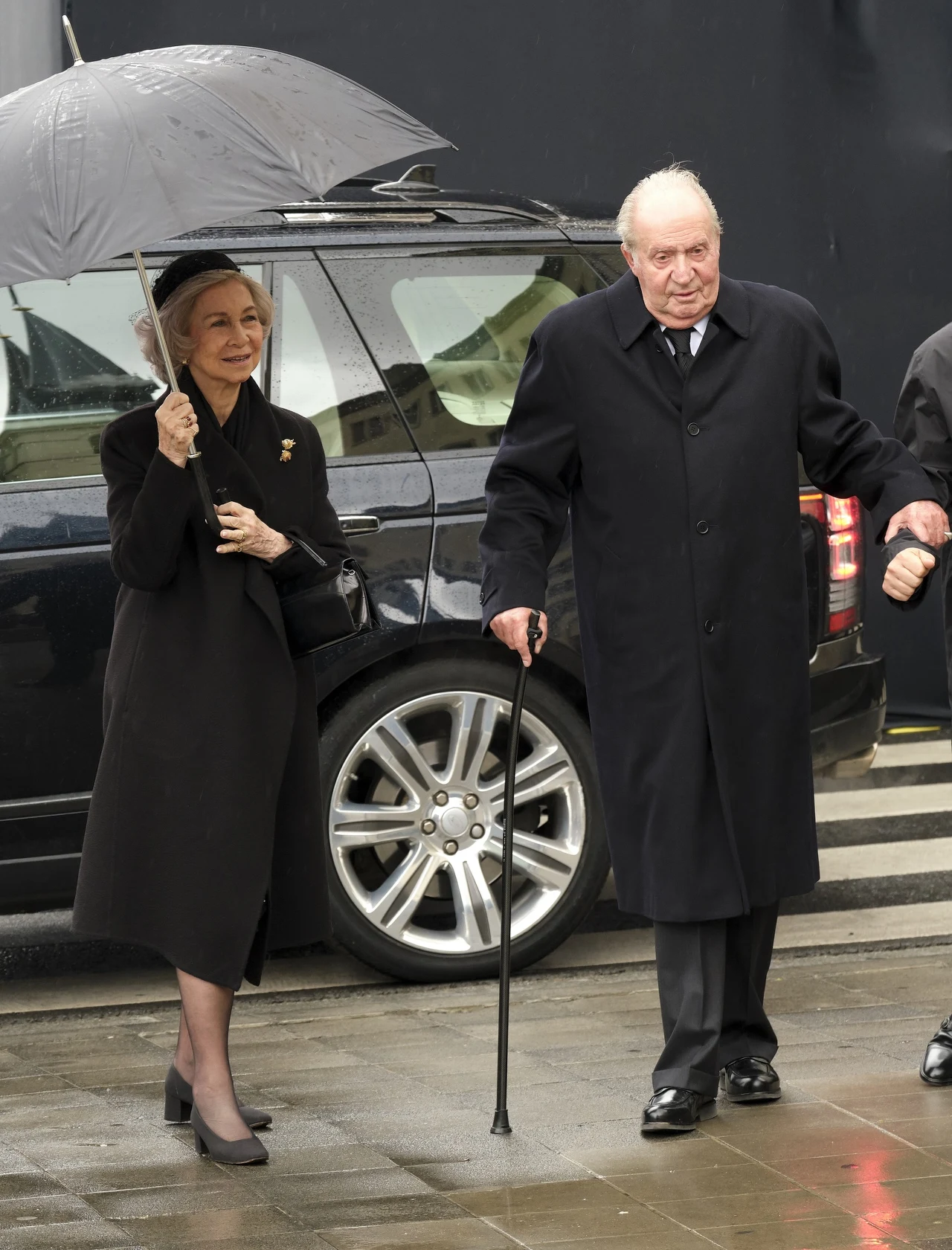 Król Juan Carlos i królowa Zofia