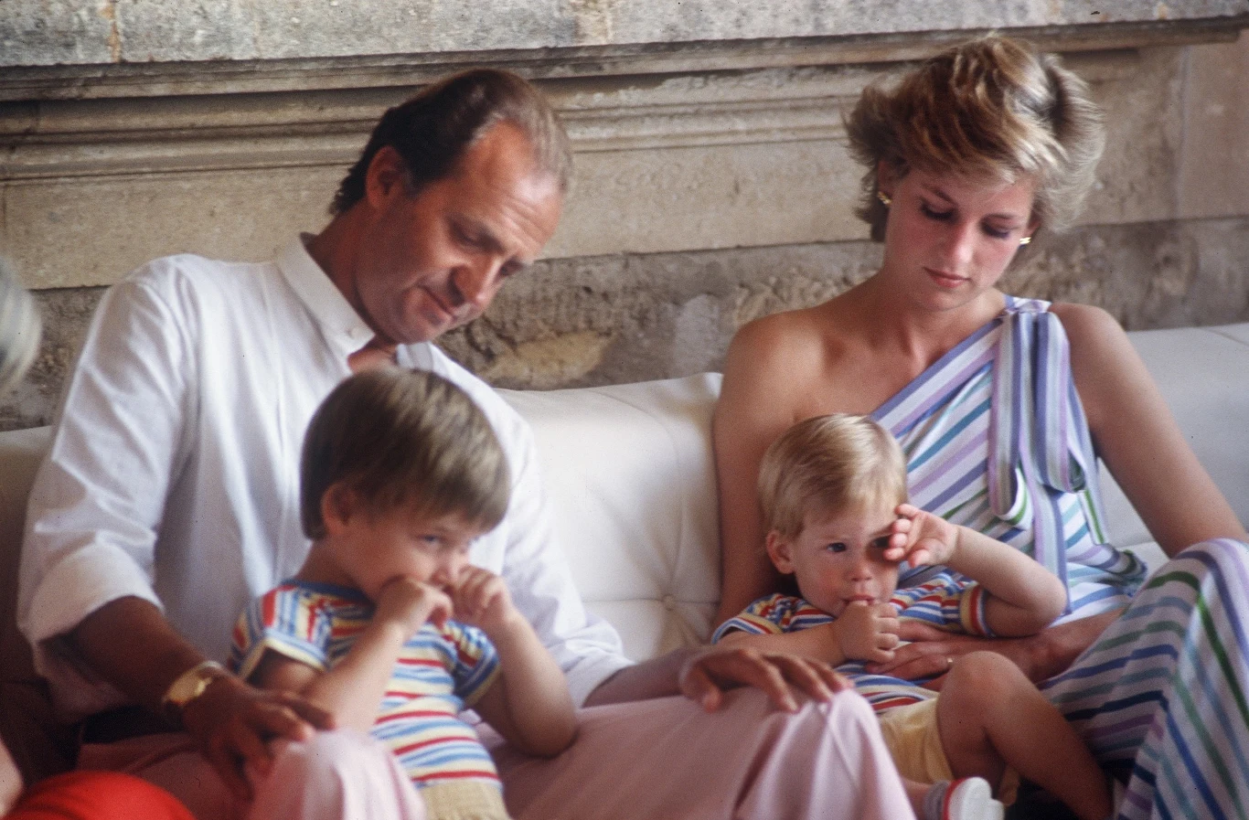 Król Juan Carlos i księżna Diana Król Juan Carlos i księżna Diana