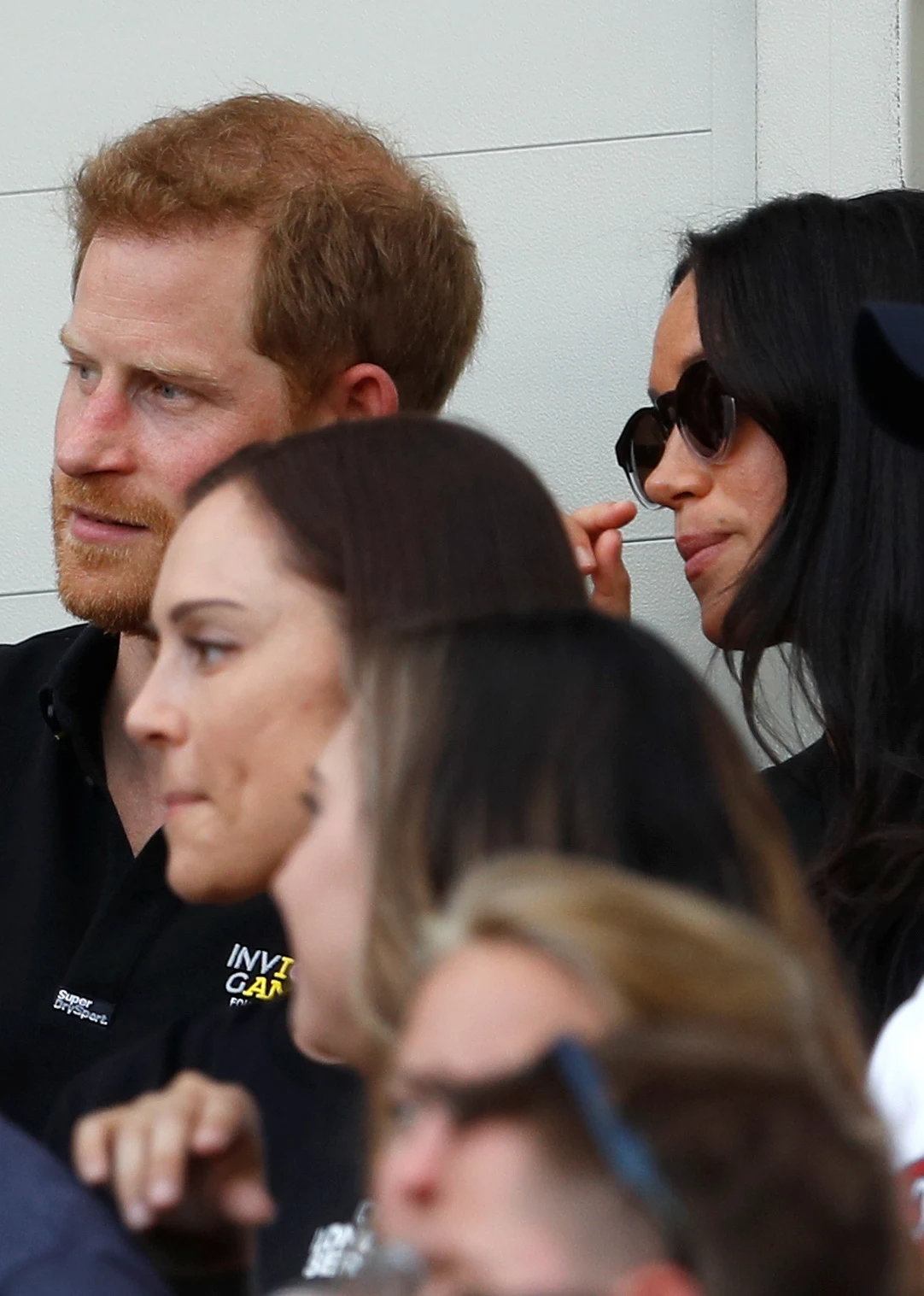 Harry i Meghan na meczu Harry i Meghan na meczu