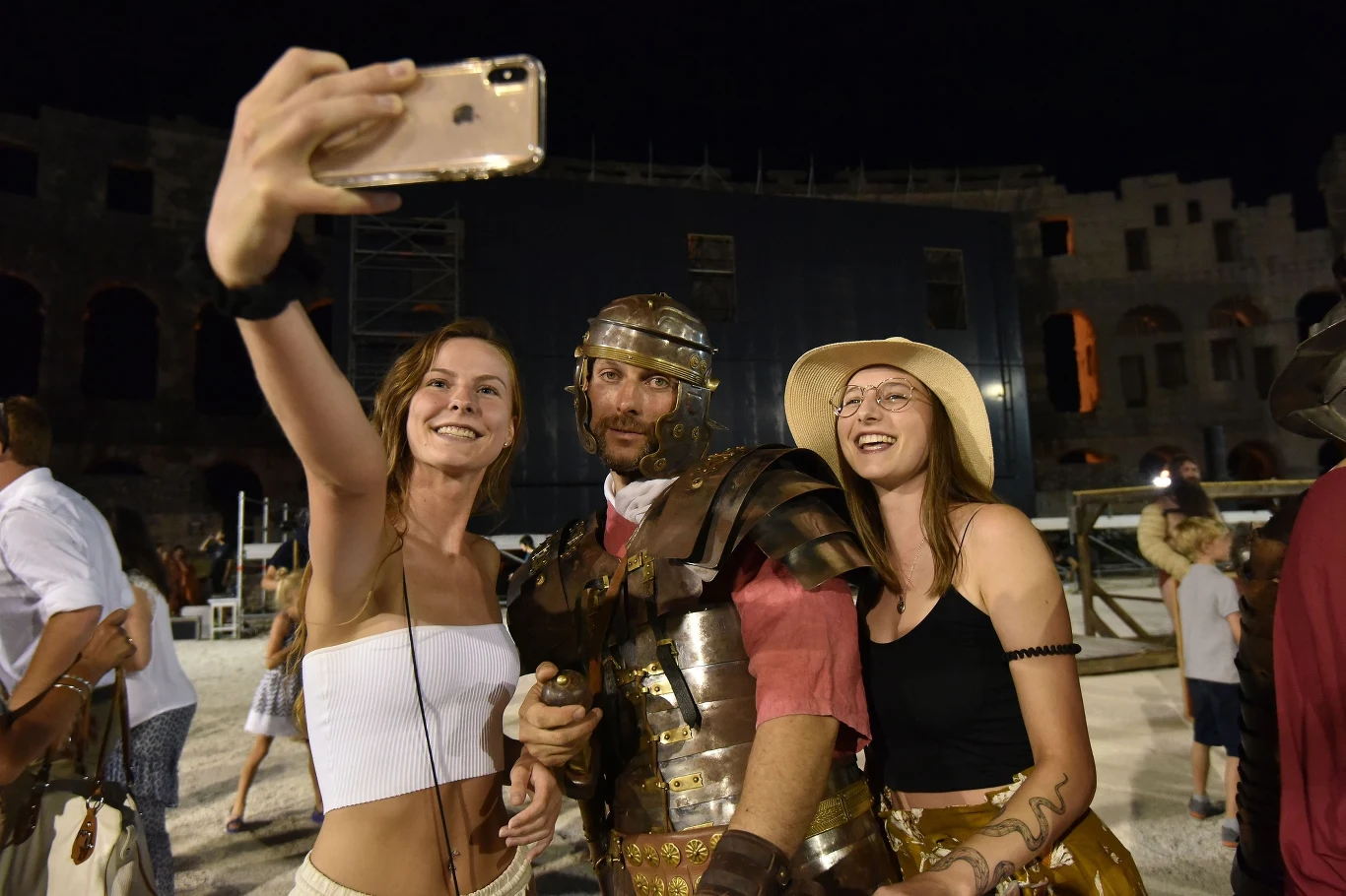 Walki gladiatorów w Puli.