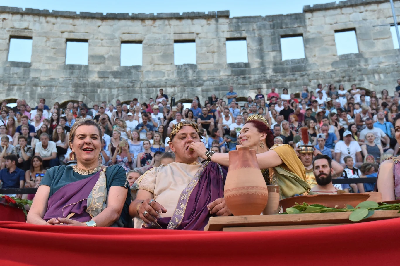 Walki gladiatorów w Puli.