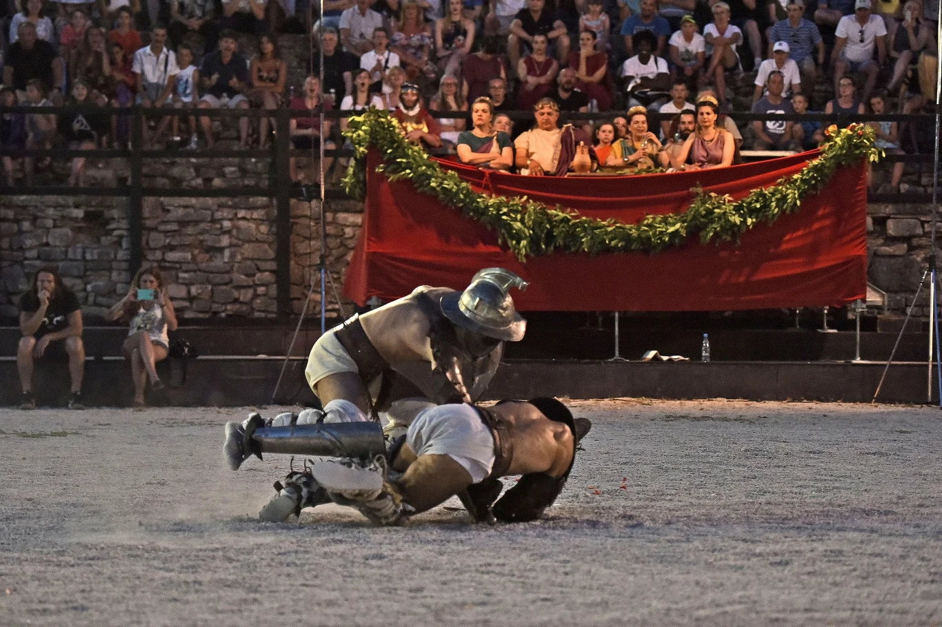 Walki gladiatorów w Puli.