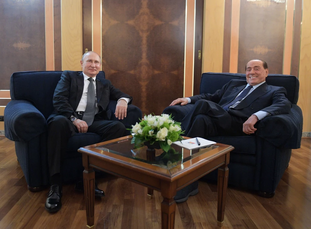 Silvio Berlusconi Władimir Putin i Silvio Berlusconi Silvio Berlusconi Władimir Putin i Silvio Berlusconi