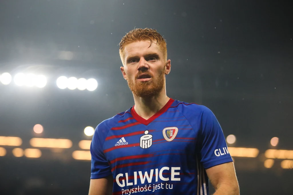 Piłkarz Piasta Gliwice Mikkel Kirkeskov Piłkarz Piasta Gliwice Mikkel Kirkeskov