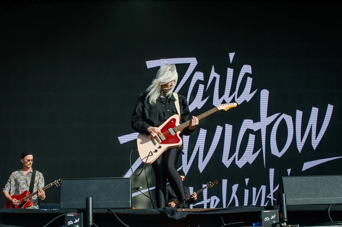 Daria Zawiałow na Open'er Festival 2019 Daria Zawiałow na Open'er Festival 2019