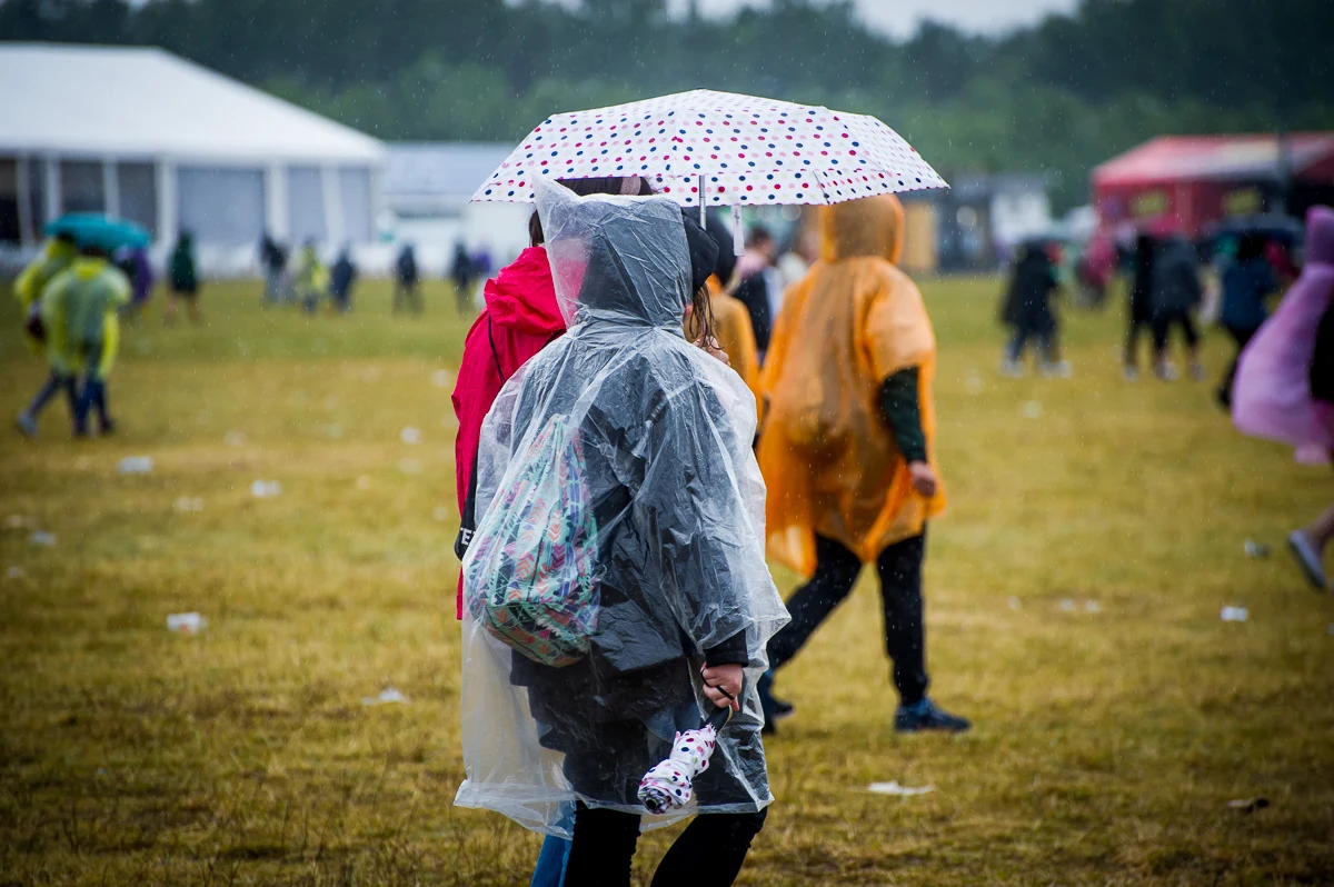 Open'er 2019 w deszczu