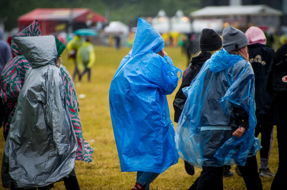 Open'er 2019 w deszczu