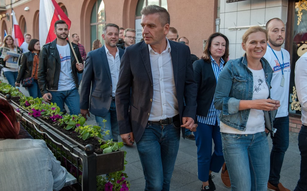 Bartosz Arłukowicz i Barbara Nowacka Bartosz Arłukowicz i Barbara Nowacka
