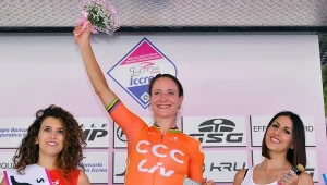 Marianne Vos na podium