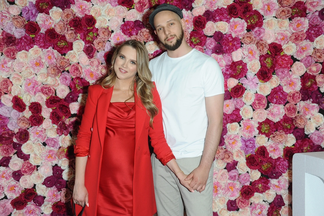 Agnieszka Kaczorowska - Pela z mężem 