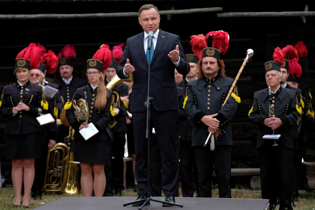 Prezydent Andrzej Duda w Górnośląskim Parku Etnograficznym Prezydent Andrzej Duda w Górnośląskim Parku Etnograficznym