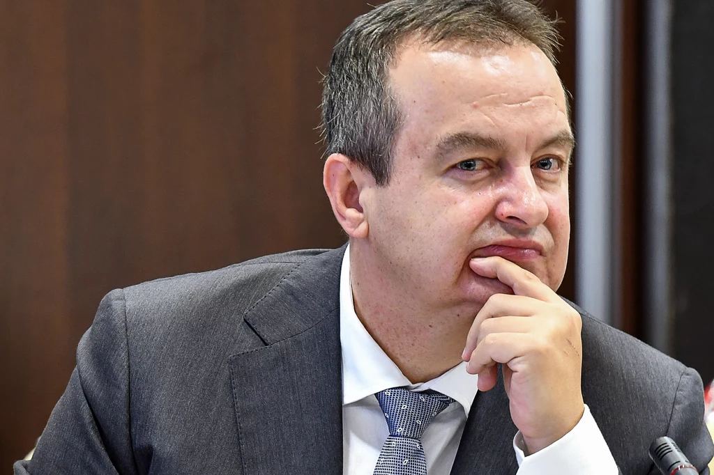 Szef dyplomacji Serbii Ivica Daczić Szef dyplomacji Serbii Ivica Daczić