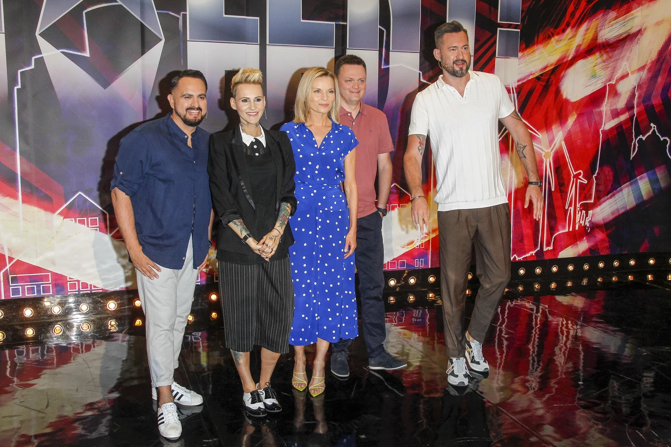 Jurorzy i prowadzący "Mam talent"