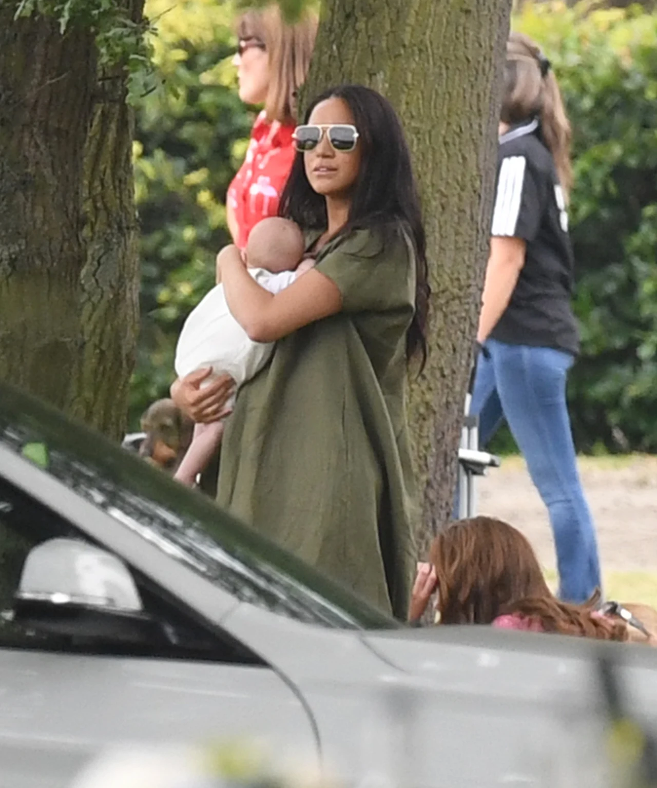 Meghan i Archie na meczu polo Meghan i Archie na meczu polo